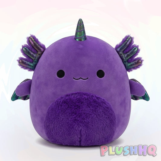 Squishmallows 8-Inch Alli the Unicorn Axolotl