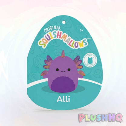 Squishmallows 8-Inch Alli the Unicorn Axolotl