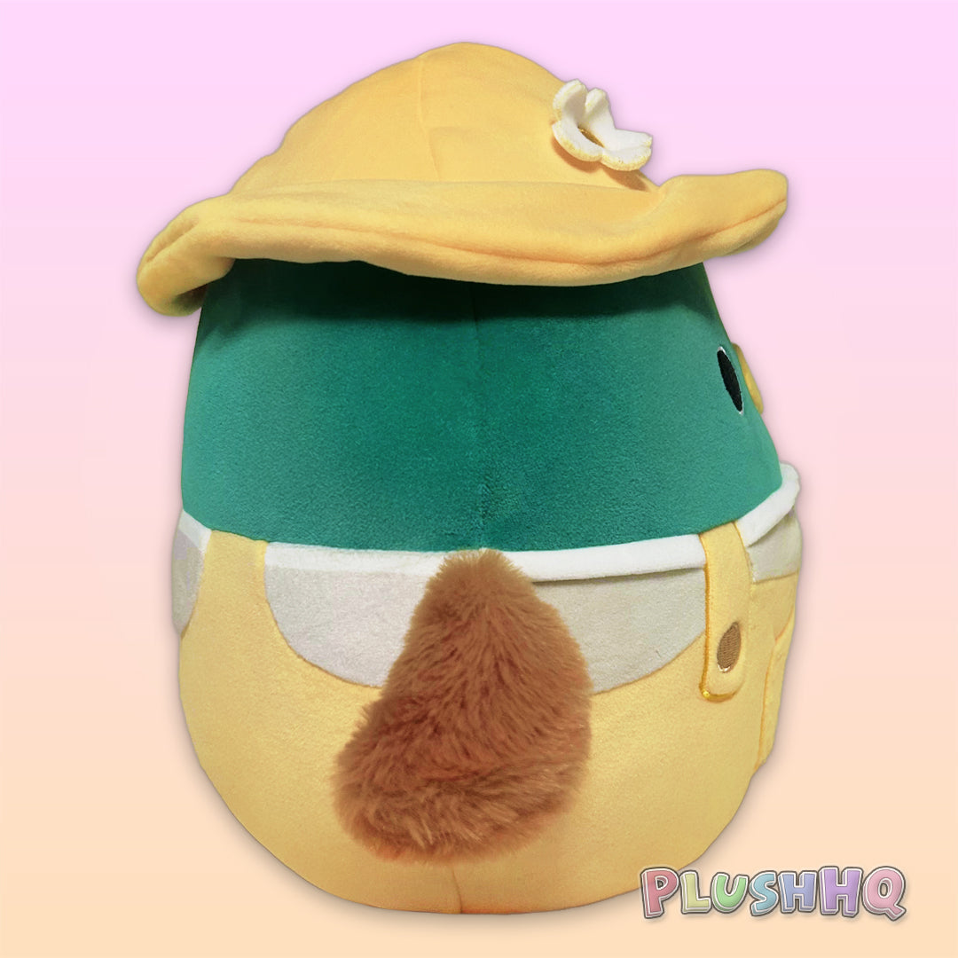 Squishmallows 8-Inch Avery the Mallard Duck in Overalls