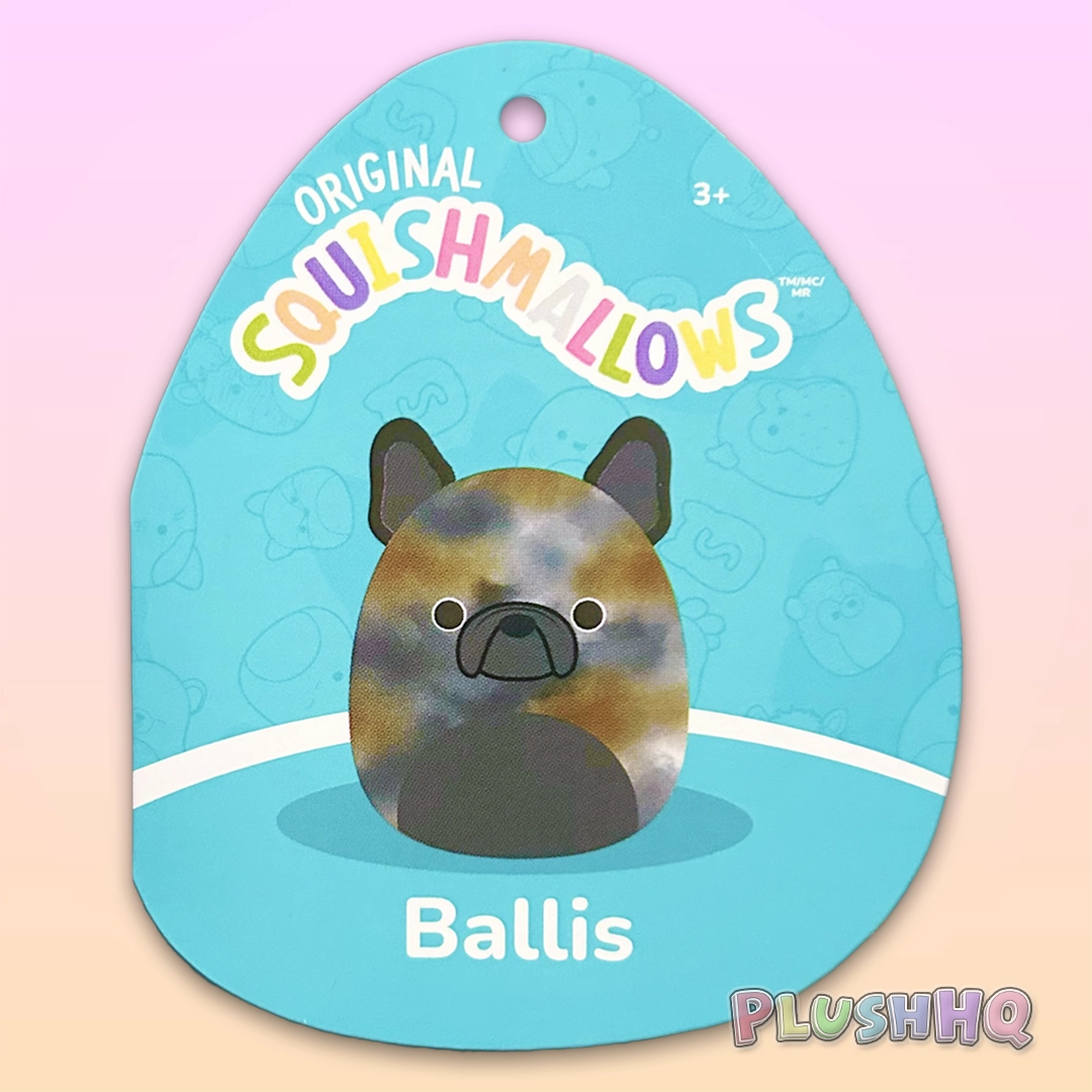 Squishmallows 16-Inch Ballis the Frenchie Bulldog