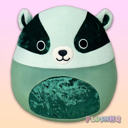 Squishmallows 8-Inch Beauregard the Velvet Badger