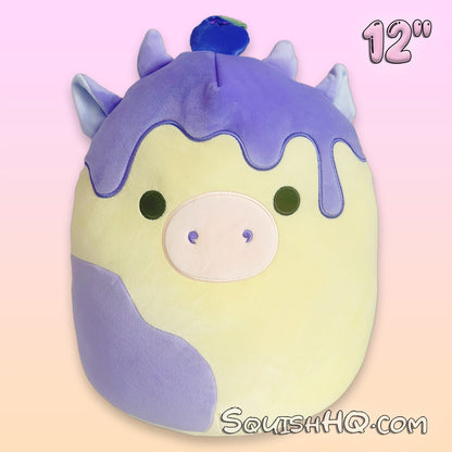 Squishmallows 12" Benito the Blueberry Cow