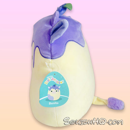 Squishmallows 12" Benito the Blueberry Cow