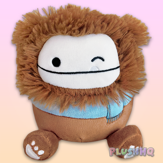 Squishmallows 5-Inch Benny the Bigfoot with Scarf