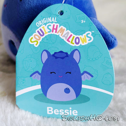 Squishmallows 5” Bessie the Blueberry Bat