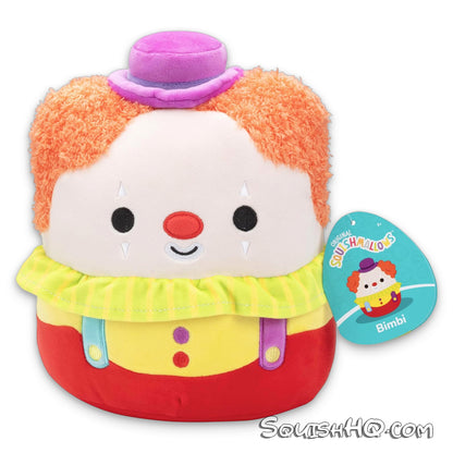 Squishmallows 8-Inch Bimbi the Clown