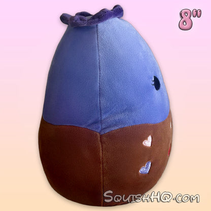 Squishmallows 10-Inch Bluby the Blueberry Chocolate Dipped