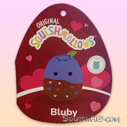 Squishmallows 10-Inch Bluby the Blueberry Chocolate Dipped