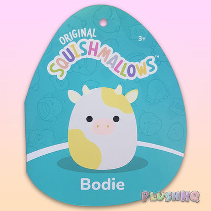Squishmallows 7-Inch Bodie the Yellow Cow