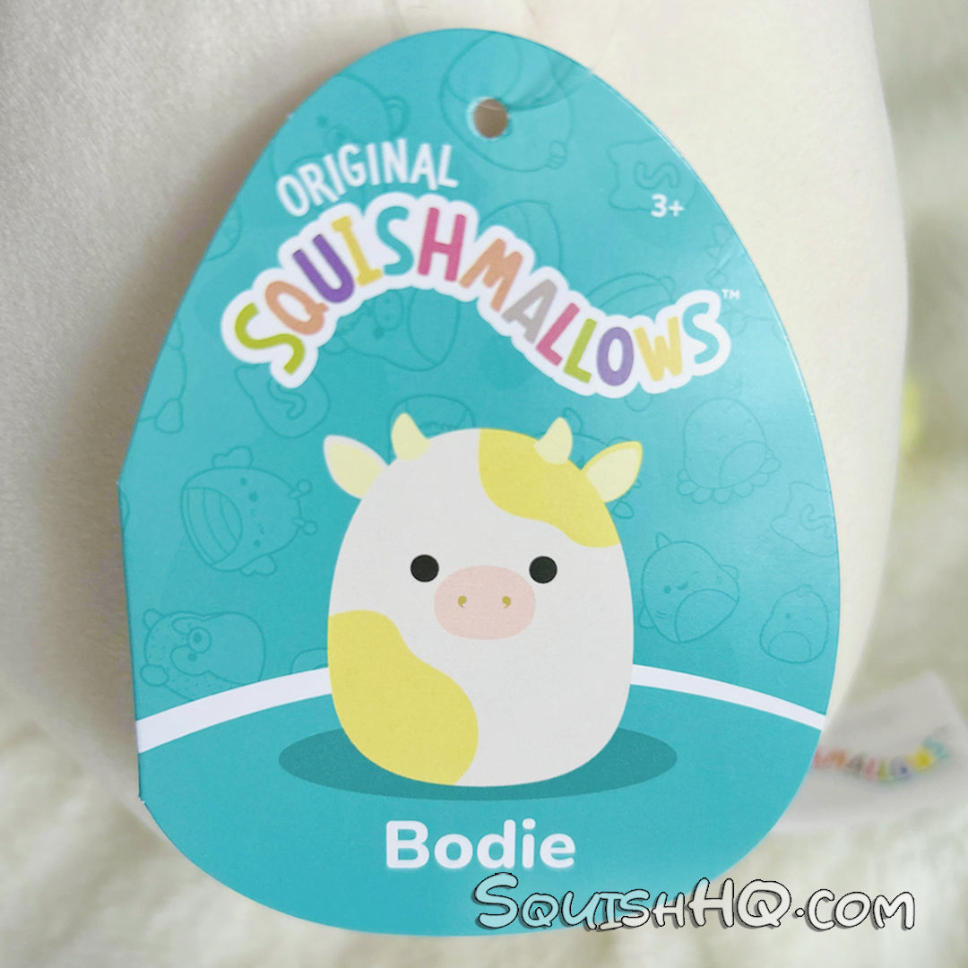 Squishmallows 7.5" Bodie the Yellow Cow