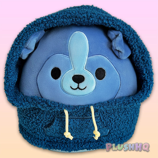 Squishmallows 8-Inch Botera the Sheltie Dog with Sherpa Hoodie