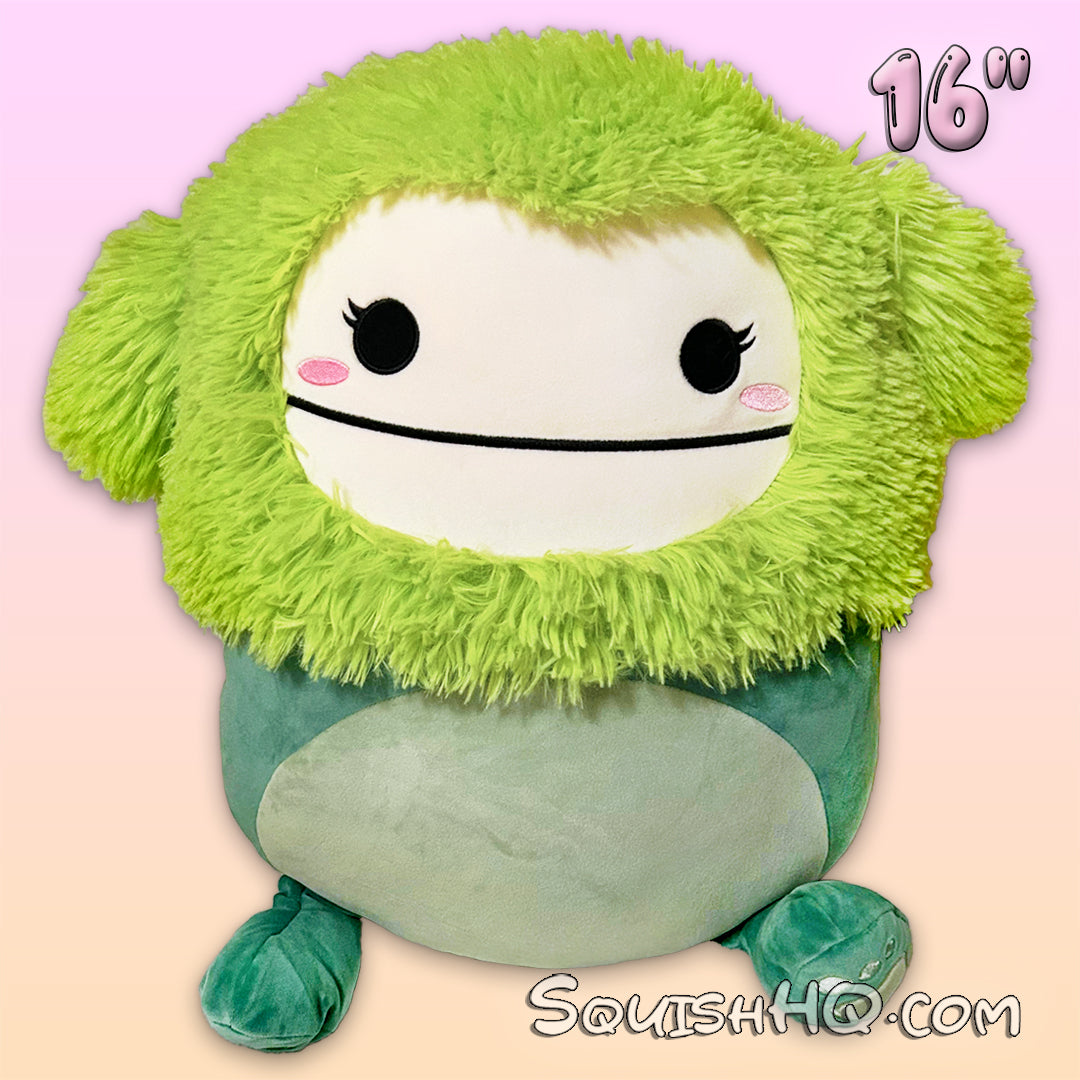 Squishmallows 16-Inch Bren the Bigfoot