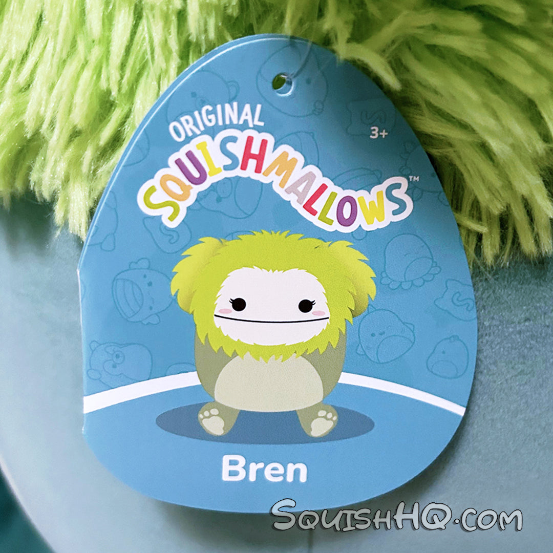 Squishmallows 16-Inch Bren the Bigfoot