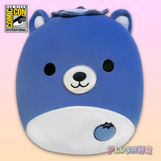 Squishmallows 12-Inch Brunswick the Blueberry Bear SDCC Exclusive