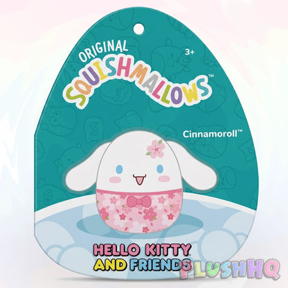 Squishmallows 6,5" Sanrio Hello Kitty et ses amis Cinnamoroll
