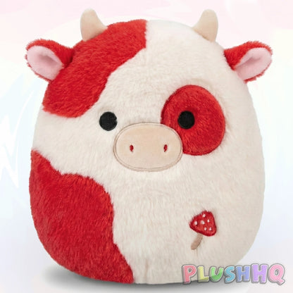 Squishmallows Fuzzamallows 16-Inch Claudio the Cow