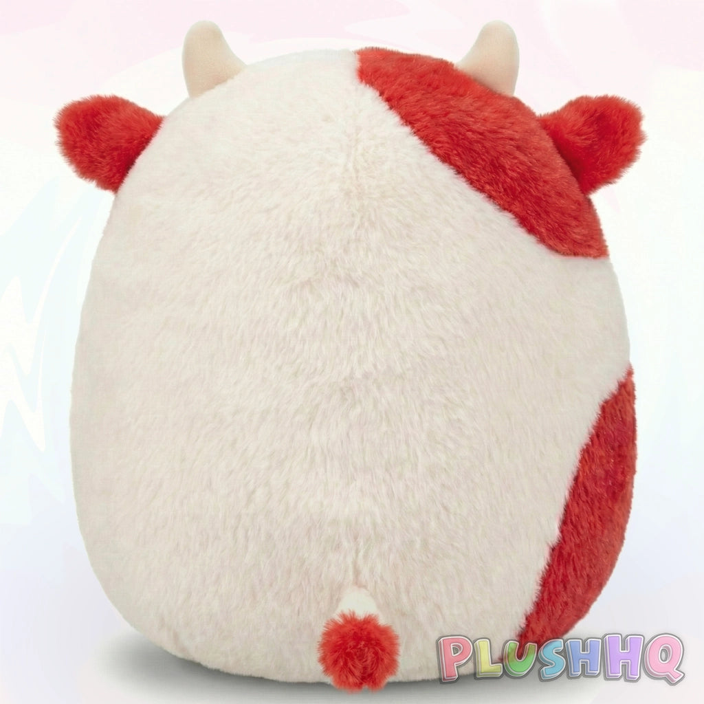Squishmallows Fuzzamallows 16-Inch Claudio the Cow