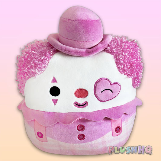 Squishmallows 8-Inch Cupid the Valentine Clown