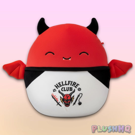 Squishmallows 7-Inch Stranger Things Dante the Demon Bat Hellfire Club