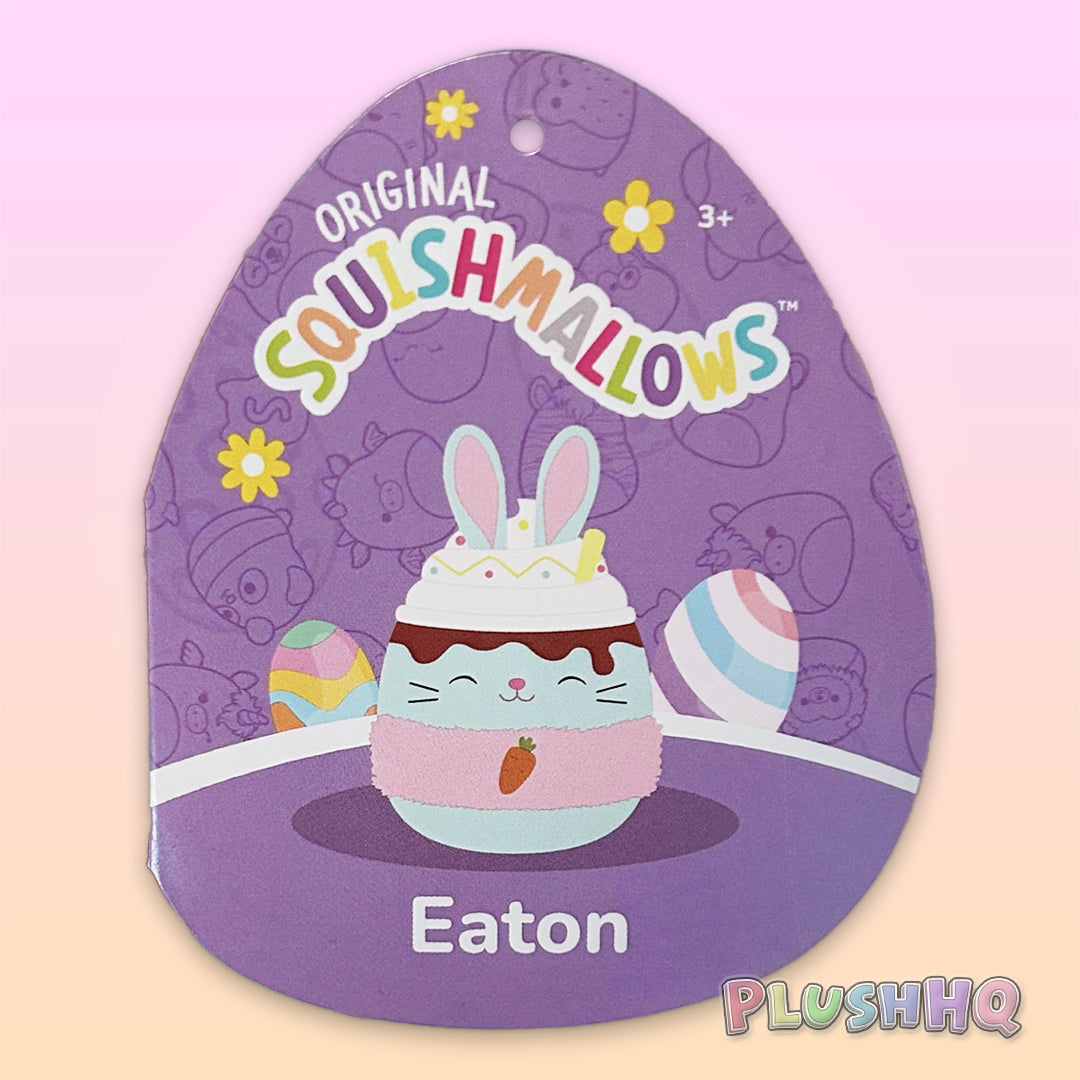 Squishmallows 8-Inch Eaton the Milkshake Bunny