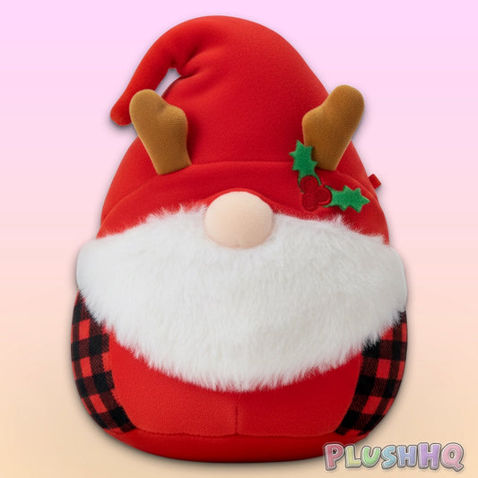 Squishmallows 4.5-Inch Eisenhower the Christmas Gnome