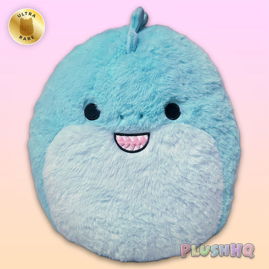 Squishmallows 12-Inch Fuzz A Mallows Essy the Eel