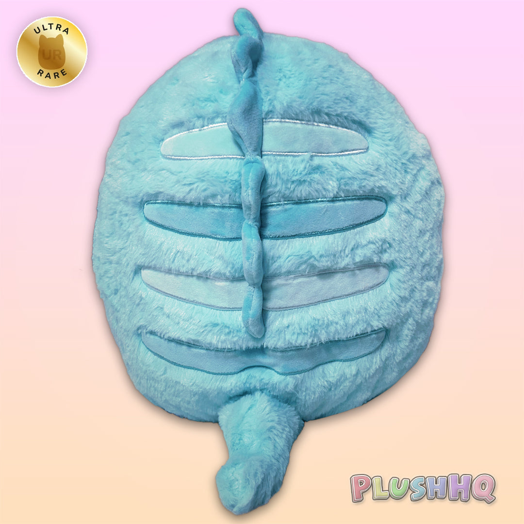 Squishmallows 12-Inch Fuzz A Mallows Essy the Eel