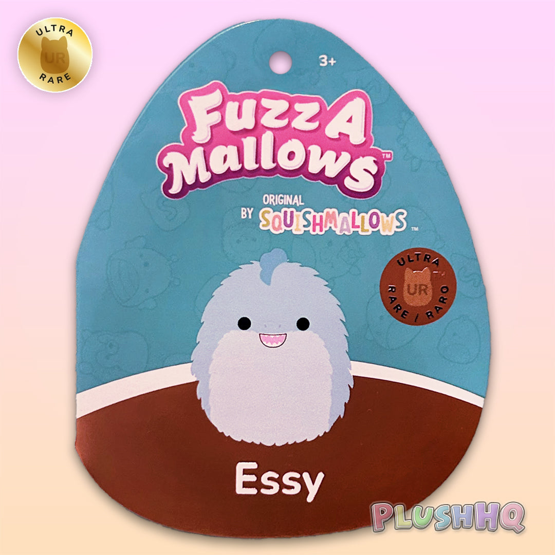 Squishmallows 12-Inch Fuzz A Mallows Essy the Eel