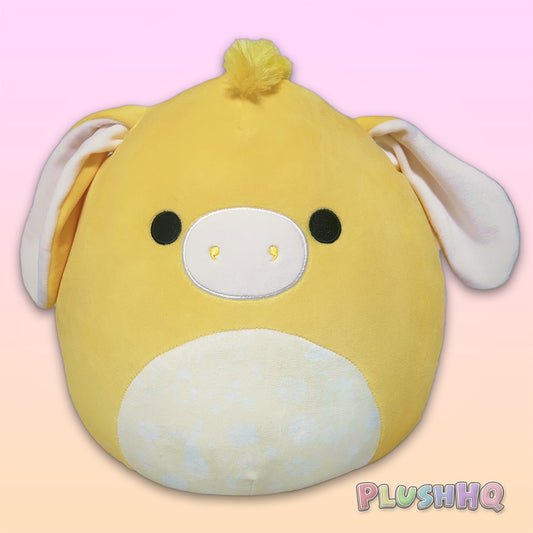 Squishmallows 12-Inch Gavyn the Donkey Floral Pattern