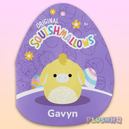 Squishmallows 12-Inch Gavyn the Donkey Floral Pattern