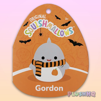 Squishmallows 4.5-Inch Gordon the Shark with Scarf
