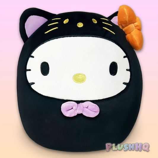 Squishmallows 8-Inch Sanrio Hello Kitty Black Cat