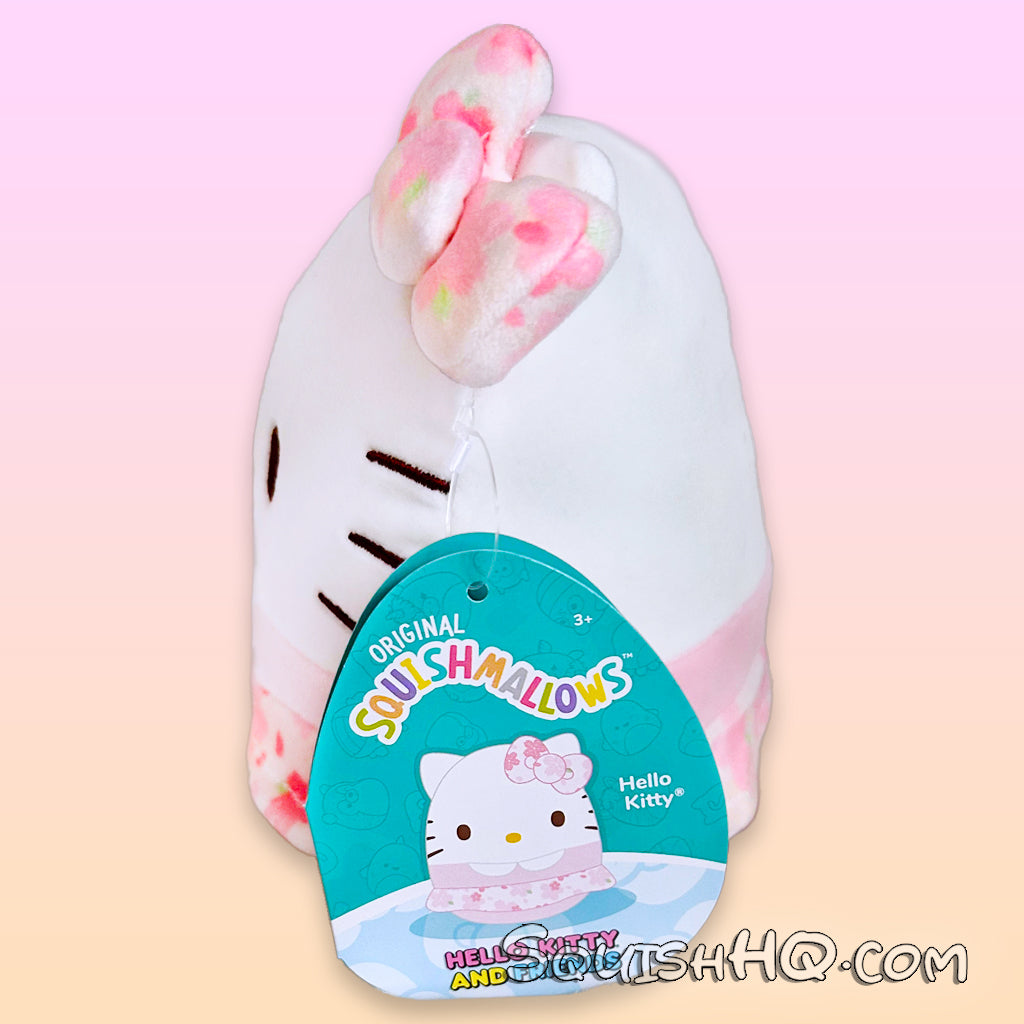 Squishmallows 6.5” Sanrio Hello Kitty in Pink Dress