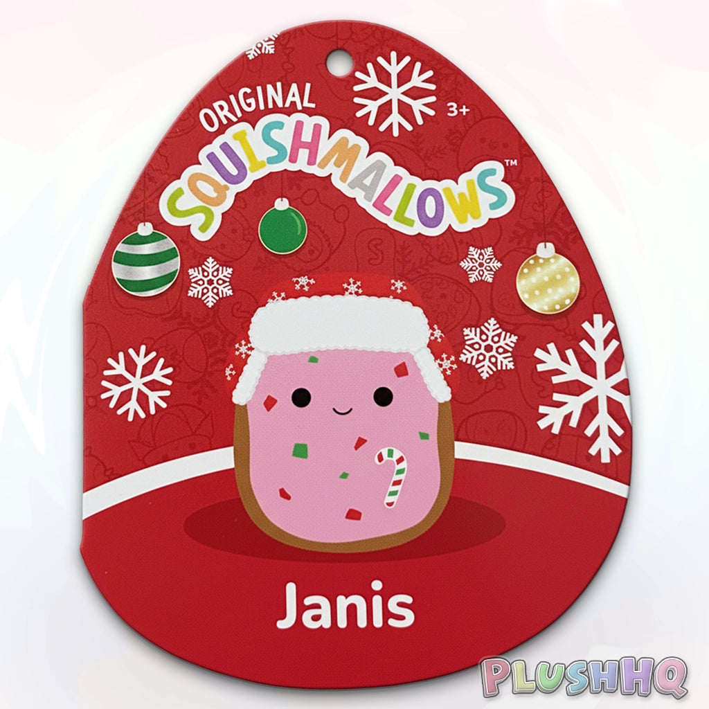 Squishmallows 5-Inch Janis the Fruit Cake Donut