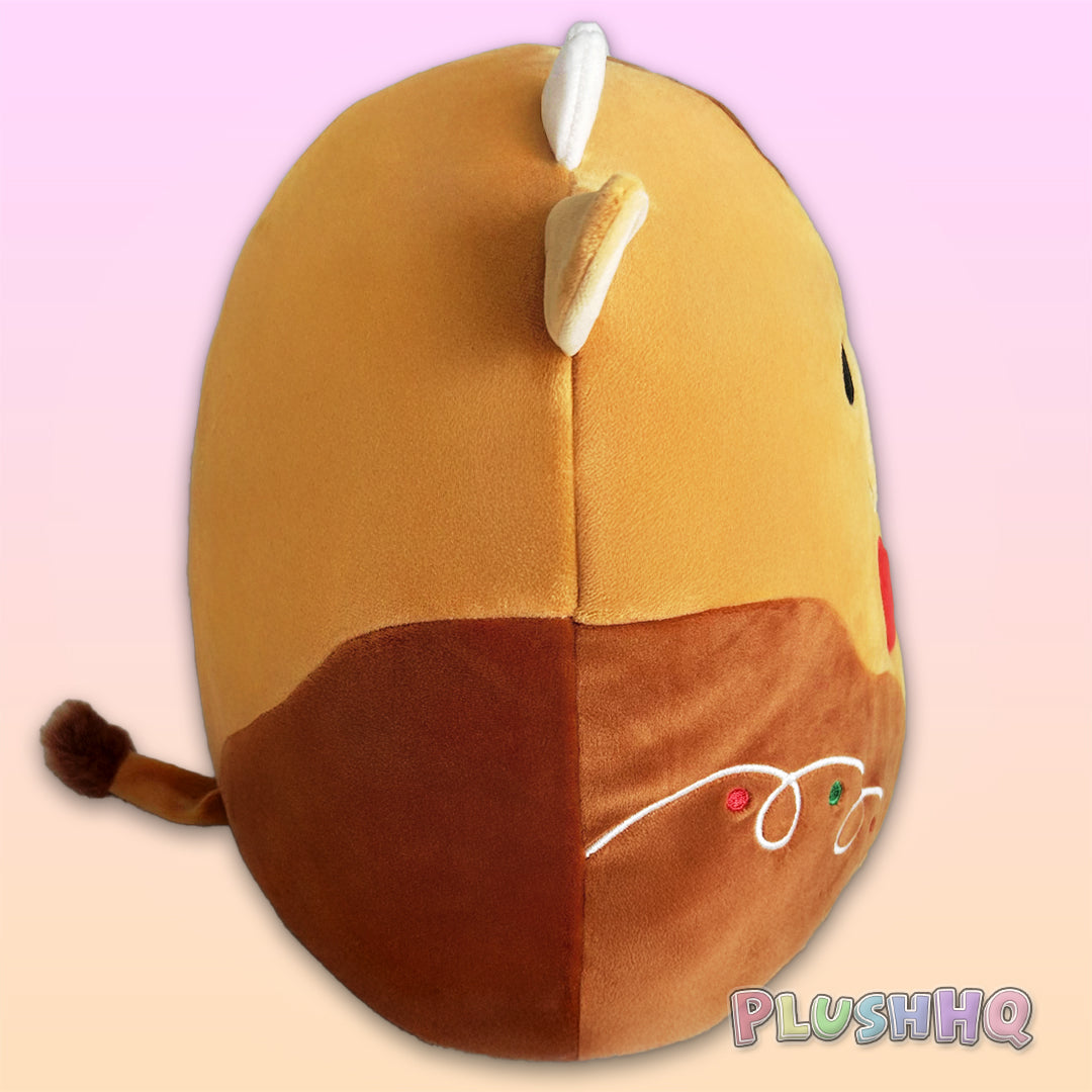 Squishmallows 11-Inch Jericho the Gingerbread Cow