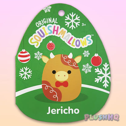 Squishmallows 5-Inch Jericho the Gingerbread Cow