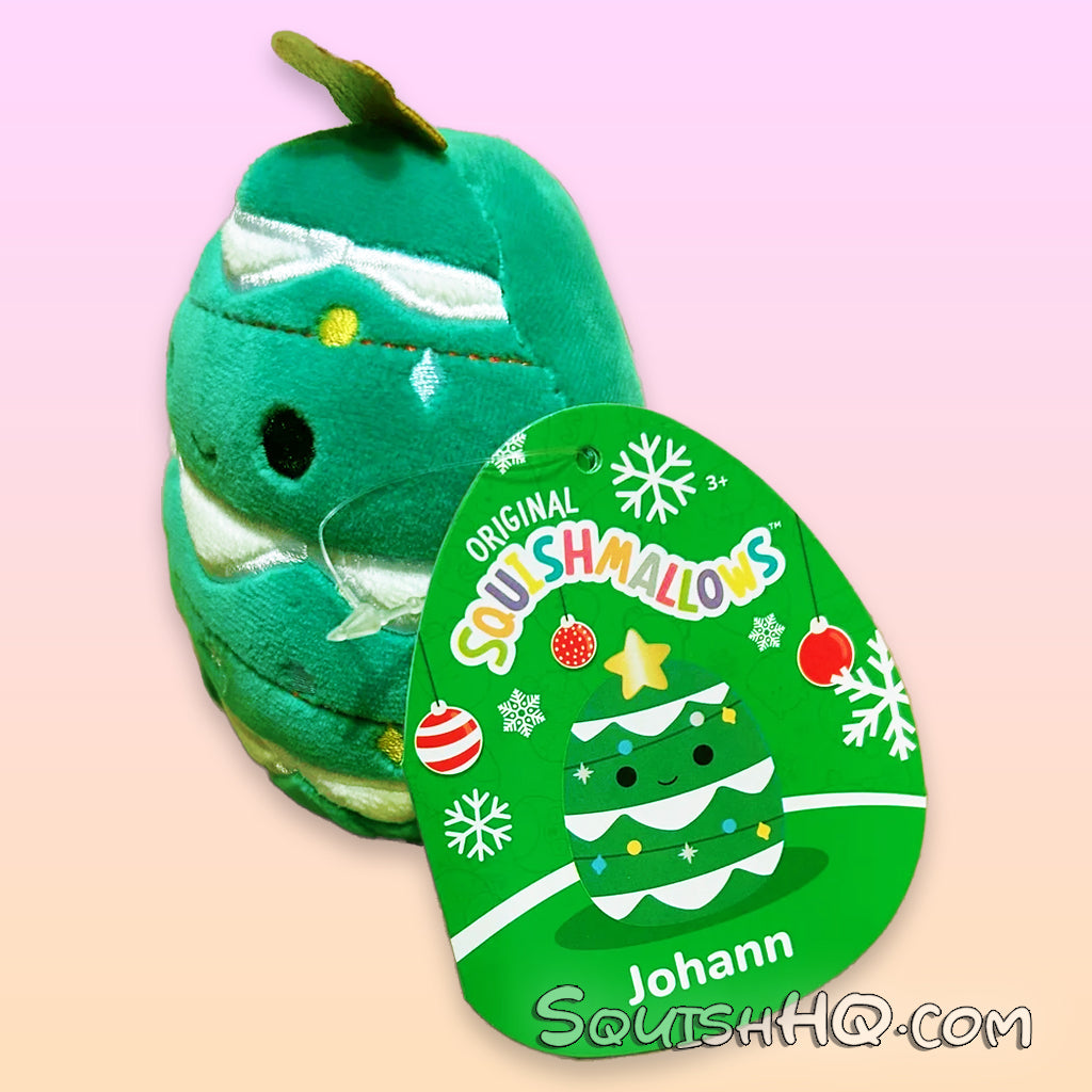 Squishmallows 4.5" Johann the Christmas Tree