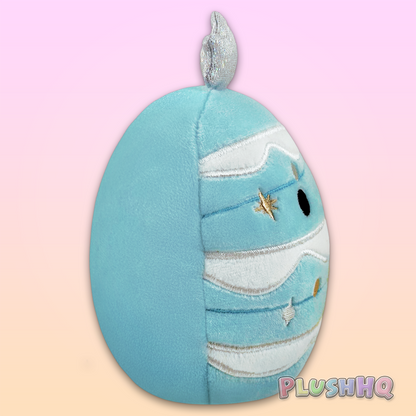 Squishmallows 5-Inch Keiko the Teal Christmas Tree