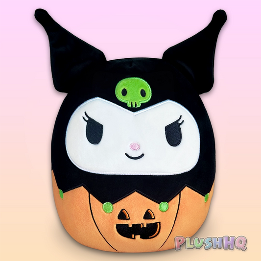 Squishmallows 8-Inch Sanrio Kuromi Jack-O-Lantern