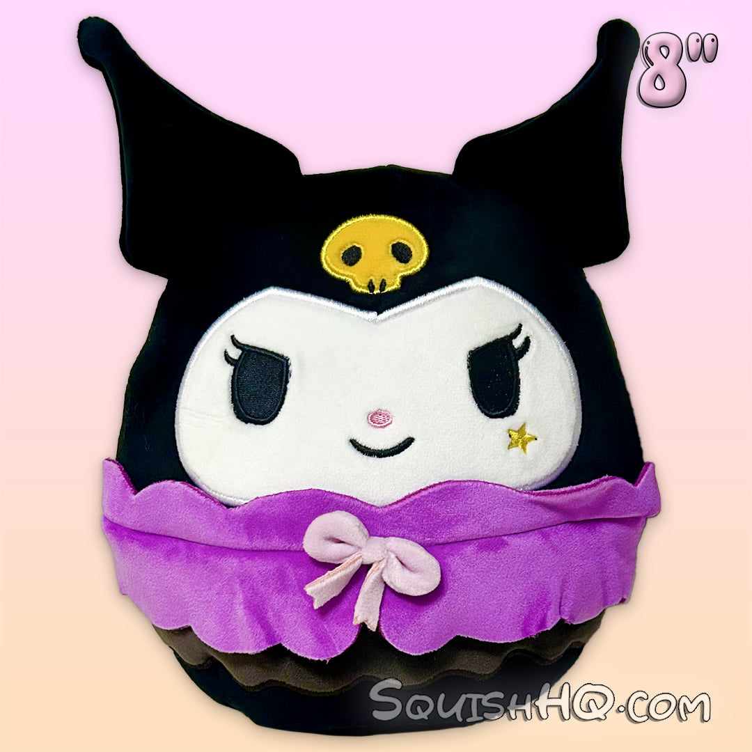 Squishmallows 8-Inch Sanrio Kuromi Witch