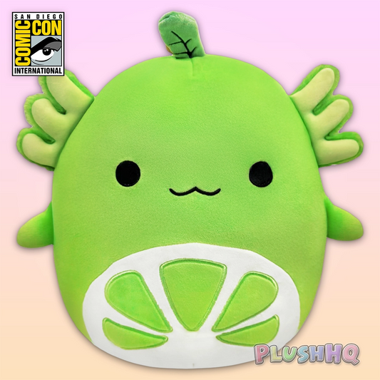 Squishmallows 12-Inch Kyler the Lime Axolotl UCC SDCC Exclusive