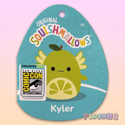 Squishmallows 12-Inch Kyler the Lime Axolotl UCC SDCC Exclusive