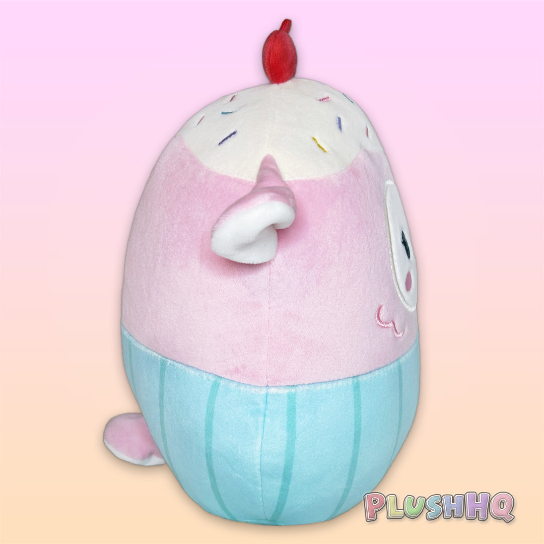 Squishmallows 8-Inch Lala the Lamb Cupcake