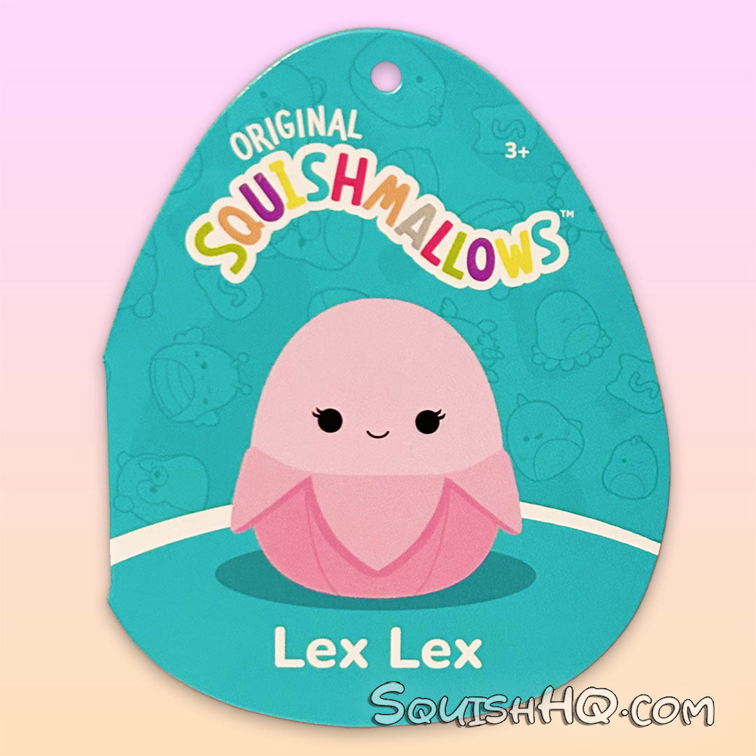 Squishmallows 14-Inch Lex Lex the Pastel Pink Banana