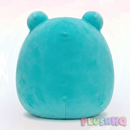 Squishmallows 8-Inch Ludwig the Frog with Rose