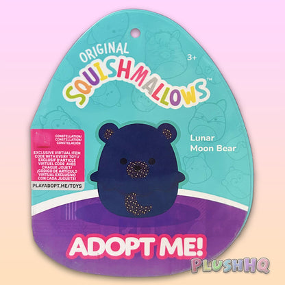 Squishmallows 8-Inch Adopt Me!: Lunar Moon Bear