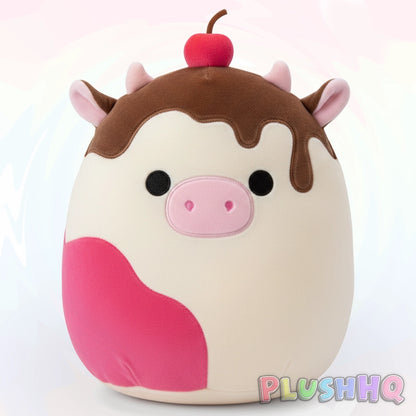 Squishmallows 10-Inch Maraschino the Cheesecake Cow
