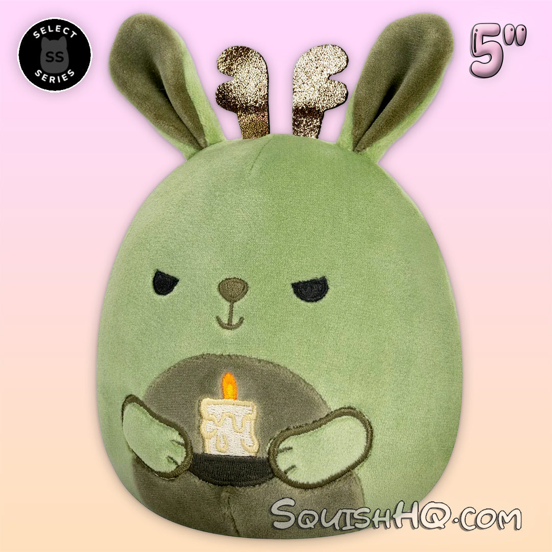 Squishmallows 5-Inch Select Series: Martha the Green Jackalope