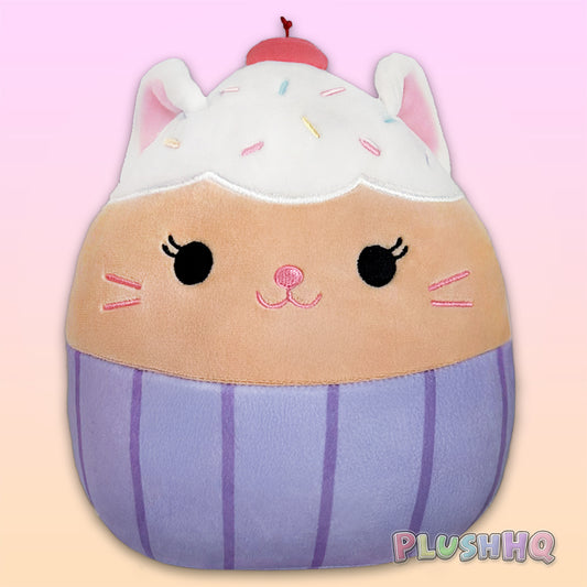 Squishmallows 8-Inch Miriam the Cupcake Cat