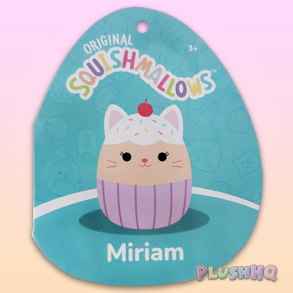 Squishmallows 8" Miriam die Cupcake-Katze